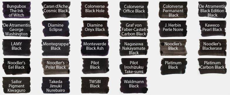 جوهرهای مشکی تیره